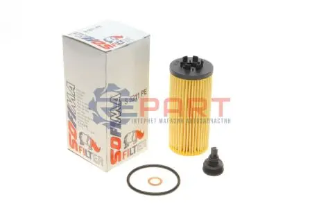 Фільтр масляний BMW X1 (F48)/1 (F40) /2 (F45/F46) 1.5-2.0 14- (B38/B47/B48) SOFIMA S 5211 PE Купити в Україні