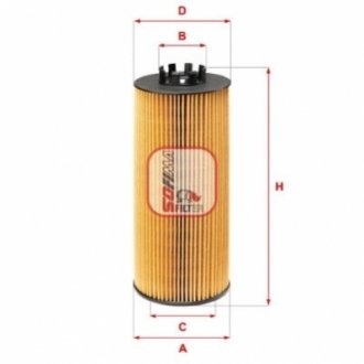 Фільтр оливи SOFIMA S 5236 PE (фото 1)