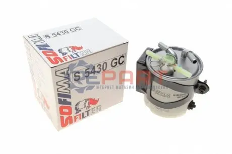 Фото 1 — Фільтр паливний Renault Megane 1.5dCi 03- (OE line) SOFIMA (S5430GC) Фото Фільтр паливний Renault Megane 1.5dCi 03- (OE line) SOFIMA (S5430GC) зображення 1