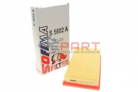 Фото 1 — Фільтр повітряний Skoda Fabia/Roomster /VW Polo 1.2 12v 01-07 SOFIMA (S5602A) Фото Фільтр повітряний Skoda Fabia/Roomster /VW Polo 1.2 12v 01-07 SOFIMA (S5602A) зображення 1