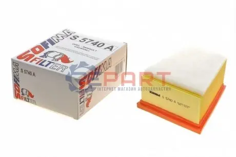 Фото Фільтр повітряний Renault Megane 1.4i/Trafic 2.0i 02- SOFIMA (S5740A) зображення 1