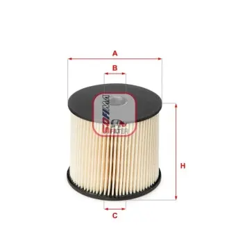 Паливний фільтр CITROEN BERLINGO, C4 I, C5 I, C5 II, C8, EVASION, JUMPY I, XANTIA, XSARA, XSARA PICASSO FIAT SCUDO, ULYSSE LANCIA PHEDRA, ZETA PEUGEOT 206, 307, 406, 607 2.0D/2.2D/2.7 06.98 SOFIMA S6003NE Купити в Україні