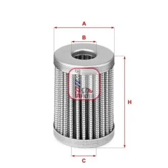 Паливний фільтр CHEVROLET AVEO / KALOS CITROEN C3 II, C3 PICASSO FORD FIESTA VI, FUSION, MONDEO IV PEUGEOT 206+, 207 SUBARU JUSTY IV SUZUKI ALTO VII, SPLASH 1.0-2.0LPG 04.06 SOFIMA S6005G