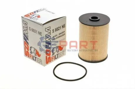 Фото Фільтр паливний VW Caddy 1.9/2.0 TDI/SDI 03- SOFIMA (S6021NE) зображення 1