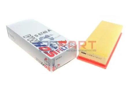 Фото Фільтр повітряний Audi 80/100/VW T3 1.6-1.7D 81-92 SOFIMA (S6740A) зображення 1