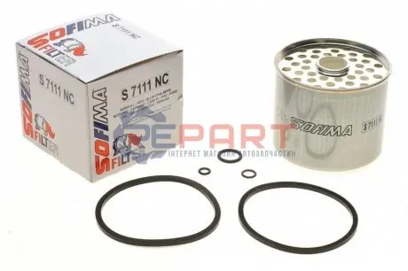 Фото Фільтр паливний Fiat Ducato 1.9/2.4D/2.5TD 94-02 (OE line) SOFIMA (S 7111 NC) зображення 1