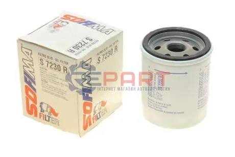 Фото 1 — Фільтр масляний Land Rover Discovery 2.0 89-98/Rover 200/400/800 2.0 86-00 SOFIMA (S 7230 R) Фото Фільтр масляний Land Rover Discovery 2.0 89-98/Rover 200/400/800 2.0 86-00 SOFIMA (S 7230 R) зображення 1