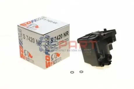 Фото 1 — Фільтр паливний Citroen Berlingo/Peugeot Partner 1.6HDi 05- SOFIMA (S7420NR) Фото Фільтр паливний Citroen Berlingo/Peugeot Partner 1.6HDi 05- SOFIMA (S7420NR) зображення 1