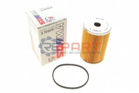 Фільтр паливний Citoren BX/C25/XM 1.8-2.5D 83-00/Peugeot 205 1.7D/TD 83-98/405 1.8 TD/1.9D 88-92 SOFIMA S7440N Купити в Україні