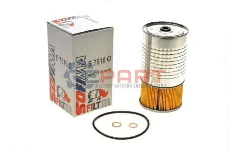 Фото Фільтр масляний MB OM601-602 SOFIMA (S7510O) зображення 1