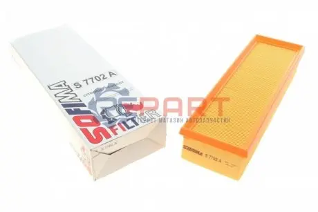 Фото Фільтр повітряний Peugeot Partner 1.6 16V 01-08 SOFIMA (S7702A) зображення 1