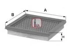 Фото Фільтр повітряний Fiat Fiorino 1.3/1.4/1.6 88-01 SOFIMA (S8020A) зображення 1