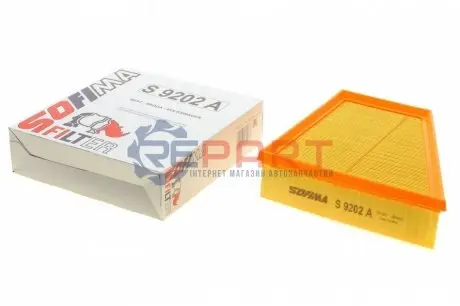 Фільтр повітряний Skoda Fabia/Roomster /VW Polo 1.2/1.4i 99-14 SOFIMA S9202A Купити в Україні