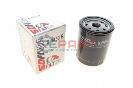 Фото Фільтр масляний Fiat Fiorino 1.0-1.6 80-01 SOFIMA (S9430R) зображення 1