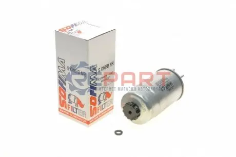 Фото Фільтр паливний Peugeot Boxer/Fiat Ducato 2.0D/2.3D/3.0D 07- (OE line) SOFIMA (SONEBNR) зображення 1