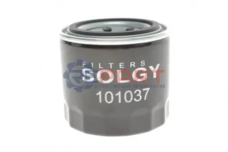 Фільтр масляний Kia Ceed 1.4-1.6/Mazda 626/3/6 2.0D 86-10 Solgy 101037 Купити в Україні