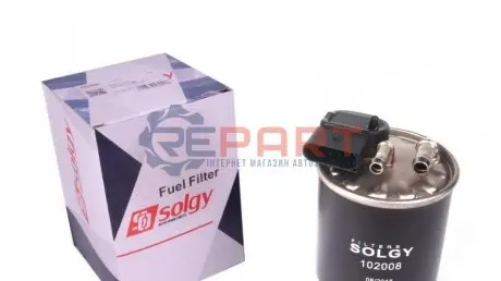 Фільтр паливний MB Sprinter 906 2.2CDI OM651 (з датчиком) Solgy 102008 Купити в Україні