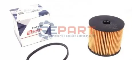 Фильтр топливный Fiat Scudo 2.0 HDI Solgy 102013