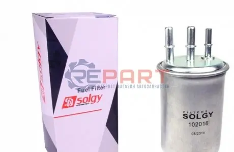 Фильтр топливный Solgy 102016 Купить в Украине