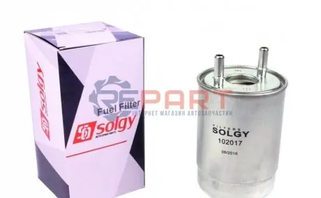 Фильтр топливный Solgy 102017 Купить в Украине