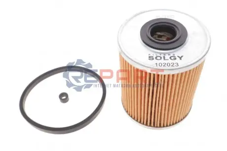 Фото 1 — Фільтр паливний Opel Vivaro 1.9DCI Solgy (102023) Фото Фільтр паливний Opel Vivaro 1.9DCI Solgy (102023) зображення 1