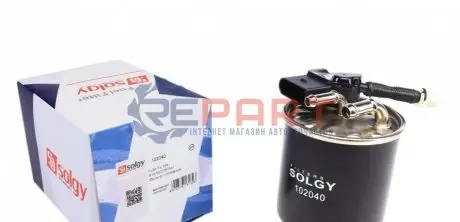 Фільтр паливний MB Sprinter 2.2CDI OM651 (з датчиком) Solgy 102040 Купити в Україні