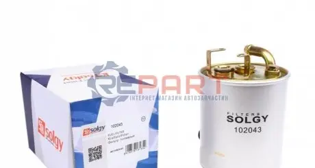 Фільтр паливний MB Sprinter/Vito CDI Solgy 102043 Купити в Україні