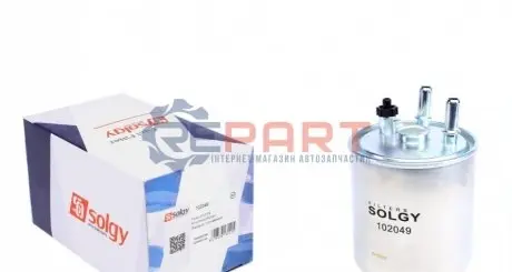 Фільтр паливний Renault Kangoo 1.5DCi 08 Solgy 102049 Купити в Україні
