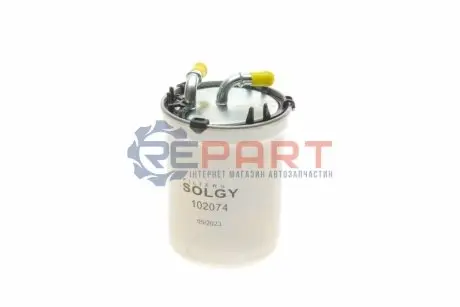 Фільтр паливний Skoda Fabia/Roomster/VW Polo 1.4/1.6TDI 05 Solgy 102074 Купити в Україні