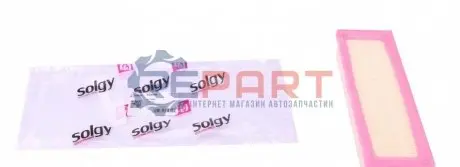 Фільтр повітряний Fiat Doblo 1.4i 05- (з поролоном) (без картонної упаковки) Solgy 103046 Купити в Україні