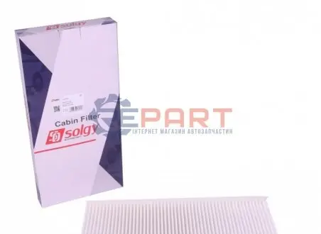 Фильтр салона Solgy 104009 Купить в Украине