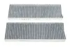 Фото Фільтр салону Citroen Berlingo/Peugeot Partner 08- (к-кт 2шт.) (вугільний) Solgy (104016) зображення 1