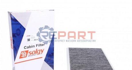 Фільтр салону MB Sprinter/VW Crafter 06- (вугільний) Solgy 104022