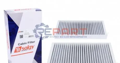 Фільтр салону Renault Laguna III 07- (вугільний) Solgy 104030 Купити в Україні