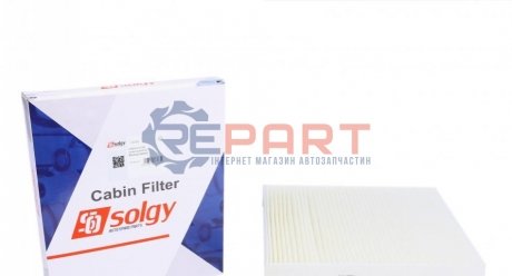Фільтр салону Skoda Fabia/Roomster/VW Polo 99-10 Solgy 104036 (фото 1)