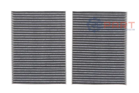 Фільтр салону BMW 5 (E39) 95-04 (вугільний) (к-кт 2 шт) Solgy 104127
