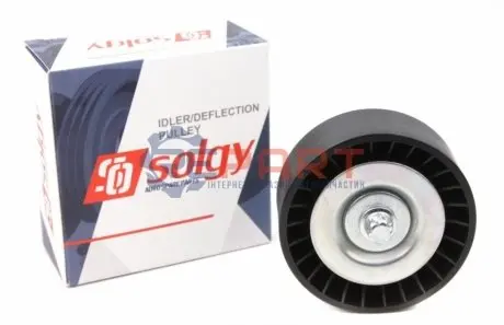 Ролик генератора Fiat Doblo/Ducato/ Opel Combo 1.6-2.0 D 10- (паразитний) (65х25.5) Solgy 110042 Купити в Україні