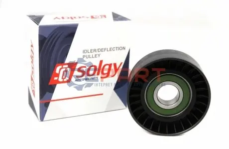 Ролик генератора VW Caddy 1.2TSI/Skoda Roomster 1.2TSI (натяжний) (65x24) Solgy 110094 Купити в Україні