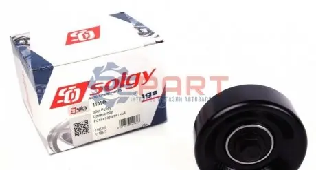 Ролик генератора Ford Connect 1.8D/TDCI 02- (+AC) (паразитний) (90x30) Solgy 110148 Купити в Україні