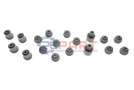 Комплект сайлентблоків задньої підвіски Audi A6 quattro/VW Passat 4motion 96-05 (18 шт.) Solgy 201357 Купити в Україні