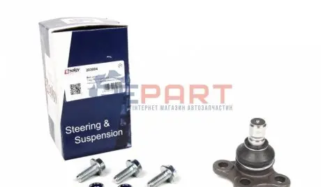 Опора кульова (передня) Citroen C2/C3/Peugeot 207 1.1/1.4HDi/1.6HDi 06- Solgy 203004 Купити в Україні