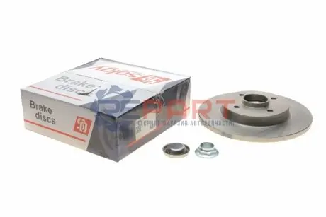 Диск гальмівний (задній) Citroen Berlingo/Peugeot Partner 08- (268х12) (+ABS) (з підшипником) Solgy 208024 Купити в Україні