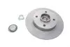 Фото Диск гальмівний (задній) Citroen C4/Peugeot 207/307 05- (249х9) (+ABS) (з підшипником) (d=30) Solgy (208025) зображення 1