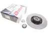 Фото Диск гальмівний (задній) Citroen C4/Peugeot 207/307 05- (249х9) (+ABS) (з підшипником) (d=30) Solgy (208025) зображення 2