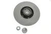 Фото Диск гальмівний (задній) Renault Scenic III 2.0dCi 09- (290х11) (+ABS) (з підшипником) Solgy (208037) зображення 1