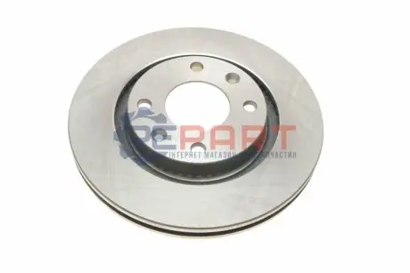 Диск тормозной (передний) Citroen Berlingo/Peugeot Partner 01- (266x22) Solgy 208044 Купить в Украине