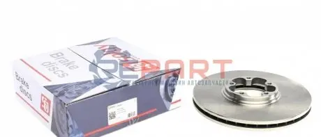 Фото Диск гальмівний (передній) Ford Transit 00- (RWD) (294x24.3) Solgy (208051) зображення 1