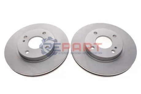 Диск гальмівний (передній) Ford Fiesta 08- (258x23) Solgy 208057 Купити в Україні