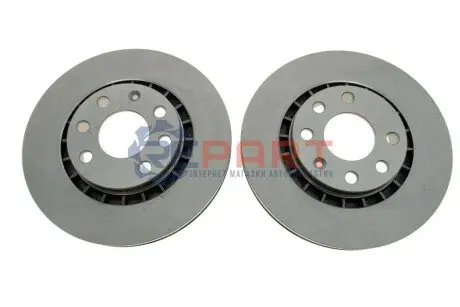 Диск гальмівний (передній) Opel Astra F/Kadett E/Vectra A/B 89-/Daewoo Lanos 97- (256x24) Solgy 208062 Купити в Україні