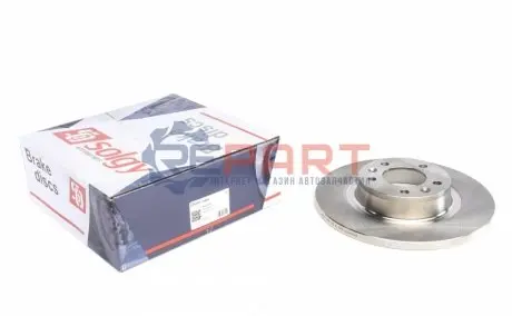 Фото 1 — Диск гальмівний (задній) Citroen Jumpy/Fiat Scudo 07- (290х14) Solgy (208068) Фото Диск гальмівний (задній) Citroen Jumpy/Fiat Scudo 07- (290х14) Solgy (208068) зображення 1